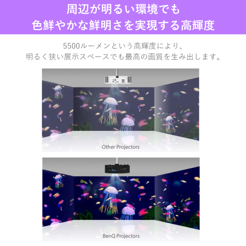 BenQ LU935ST 短焦点レーザープロジェクター WUXGA 5500ルーメン 送料無料 【法人限定(個人購入不可)】