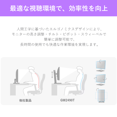 BenQ GW2790T 27型 液晶ディスプレイ ノングレア アイケアモニター ブラック 送料無料【法人限定(個人購入不可)】
