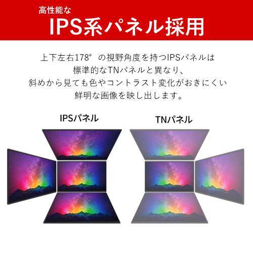 JAPANNEXT JN-IPS271FHD 27インチ フルHD液晶モニター IPS系パネル 非光沢 送料無料(沖縄県・離島除く)