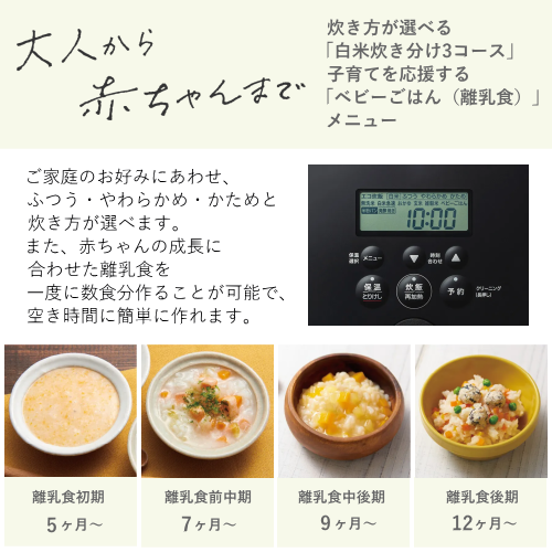 象印 NW-SB10-BA STAN. by zojirushi IH炊飯ジャー ブラック 炊飯器 送料無料(沖縄県・離島除く)