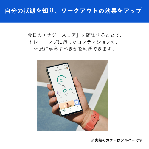Google GA05185-AP Fitbit Charge 6 スマートウォッチ ポーセレン／シルバー アルミニウム Bluetooth 送料無料(沖縄県・離島除く)