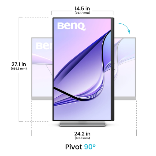 BenQ MA270U 27型 Mac向け液晶ディスプレイ アイケアモニター4K 送料無料【法人限定(個人購入不可)】