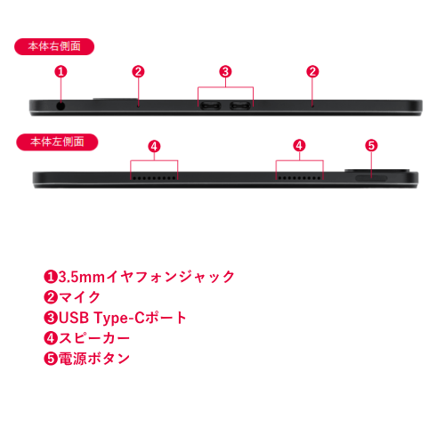 aiwa アイワ JA4-TBW1201-H 12.6型 2in1 タブレットPC Windows11 Home 搭載 送料無料(沖縄県・離島除く)