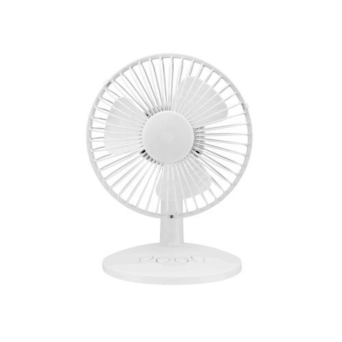 GREENHOUSE GH-FANSWI-WH 卓上USB扇風機 首振り型 ホワイト 送料無料(沖縄・離島を除く)