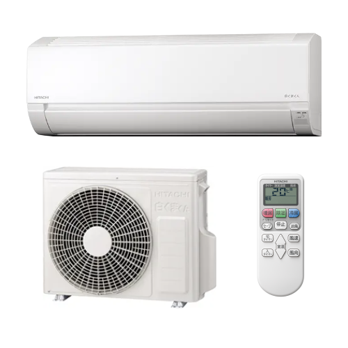 日立 RAS-AJ2825S-W 白くまくん ルームエアコン(室内機/室外機セット) AJシリーズ 2025年モデル 主に10畳用 (沖縄・離島は配送不可)