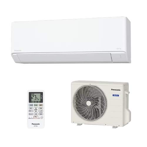 Panasonic CS-225DFL-W エオリア Fシリーズ (おもに6畳用) 25年モデル ルームエアコン(室内機/室外機セット) (沖縄県・離島は配送不可)
