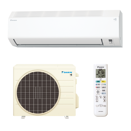DAIKIN ダイキン S225ATES-W(F225ATES)ルームエアコン(室内機/室外機セット) Eシリーズ 25年モデル 主に6畳 (沖縄県・離島は配送不可)