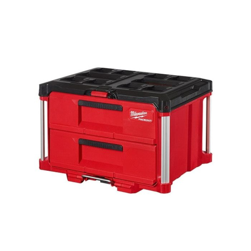 Milwaukee ミルウォーキー PACKOUT 引き出し収納 2段(48-22-8442) 送料無料（沖縄県・離島を除く）