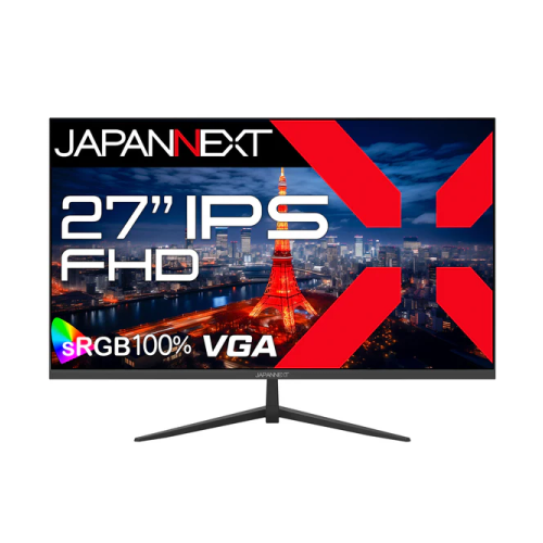 JAPANNEXT JN-IPS271FHD 27インチ フルHD液晶モニター IPS系パネル 非光沢 送料無料(沖縄県・離島除く)