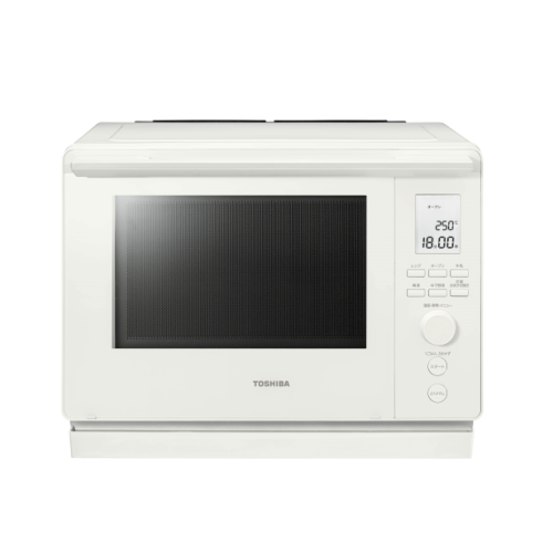 東芝 ER-D100B-W 石窯ドーム オーブンレンジ 上下ヒーター式 スタンダードモデル ミルキーホワイト 送料無料(沖縄県・離島を除く)