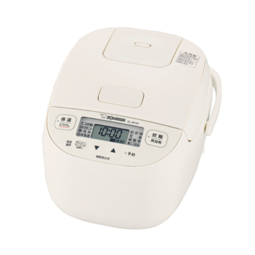 象印 NL-BF05-WZ 小容量マイコン炊飯ジャー 3合 ソフトホワイト 炊飯器 送料無料(沖縄県・離島除く)