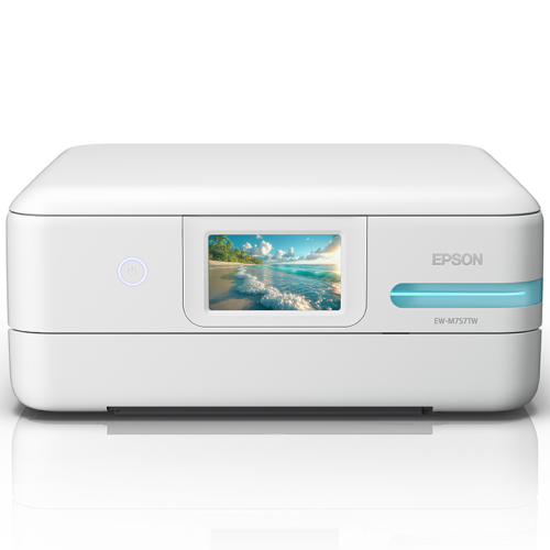 EPSON エプソン EW-M757TW インクジェットプリンター エコタンク搭載モデル ホワイト 送料無料(沖縄県・離島除く)