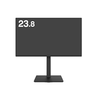 GREEN HOUSE GH-LCW24VH-BK 23.8型ワイド 液晶ディスプレイ 昇降スタンド搭載 ノングレア ブラック 送料無料(沖縄県・離島除く)