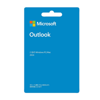 Microsoft Outlook 2024 for Windows/Mac【POSAカード版】送料無料