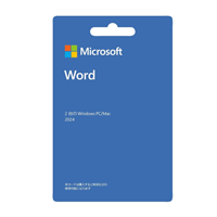 Microsoft Word 2024 for Windows/Mac 【POSAカード版】送料無料