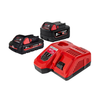 Milwaukee ミルウォーキー M18 HNRG-532 JP 電動工具 M18 HO3.0Ah & 5.0Ah スタートキット（充電器・バッテリー2個セット） 送料無料（沖縄県・離島を除く）
