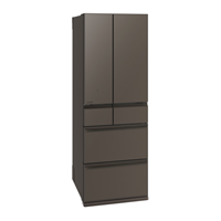 【標準設置費込】三菱電機 MR-WZ55N-H 冷蔵庫 両開き 中だけひろびろ大容量 WZシリーズ 547L グランドアンバー グレー 送料無料(東京/神奈川/千葉のみ配送可能)