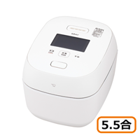 象印 NX-AA10-WZ ホワイト 5.5合炊き 圧力IH炊飯ジャー 炎舞炊き 豪炎かまど釜 送料無料(沖縄県・離島除く)